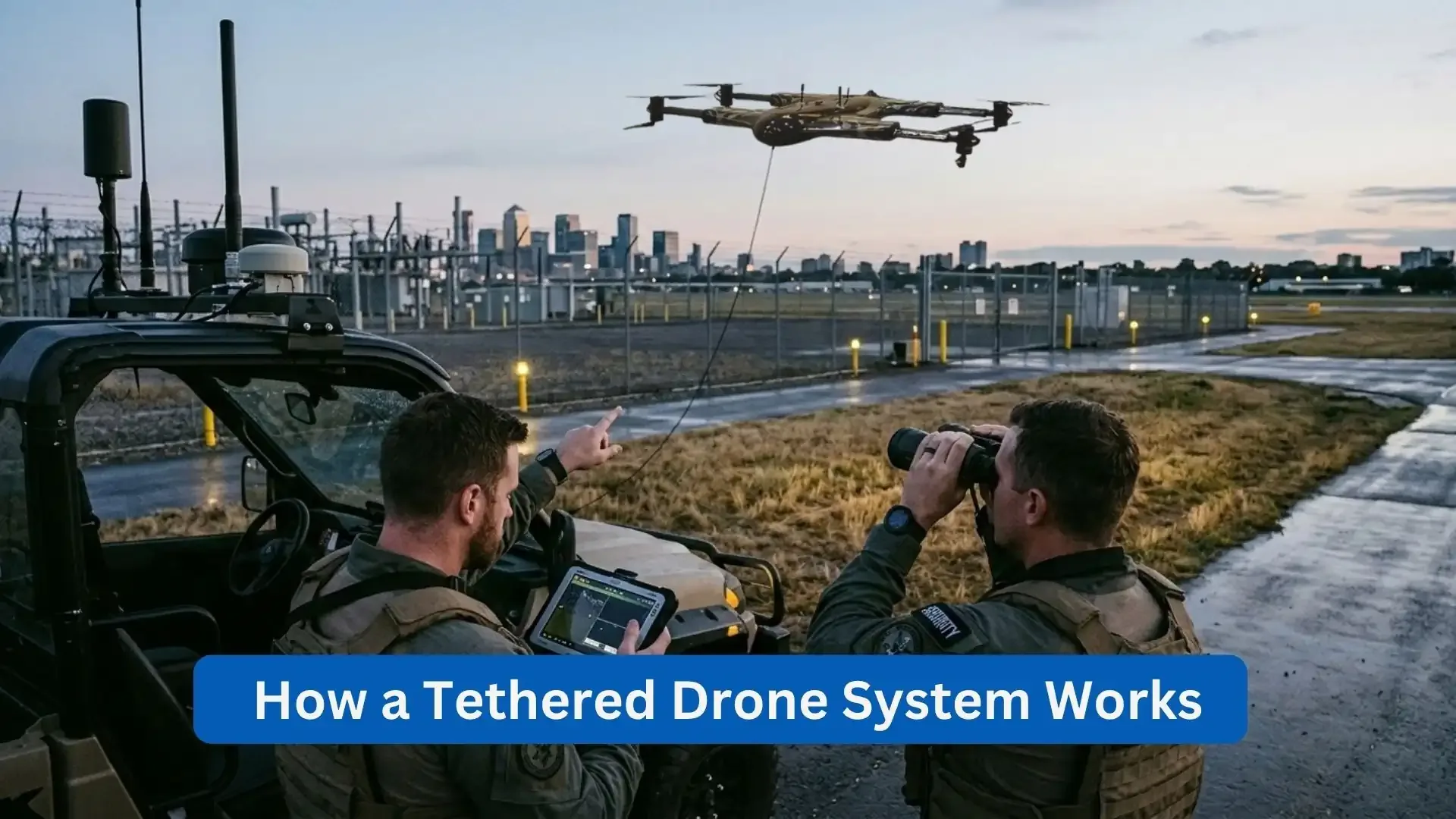 Tethered Drones: How Tethered UAV Systems Are Transforming Modern Defense